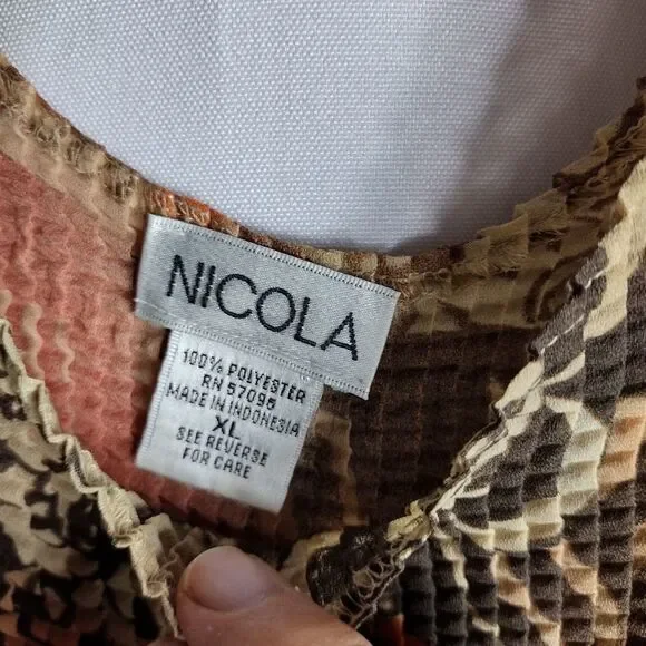 Nicola crinkle top - Picture 2 of 5